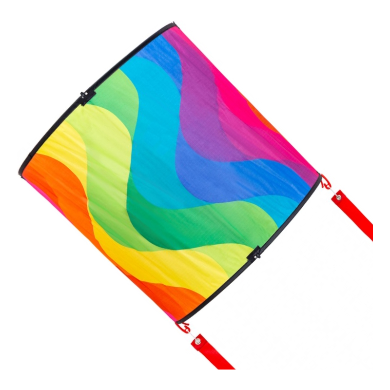 HQ Cylinder Kite Rainbow