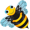 latawiec-skybugz-bee
