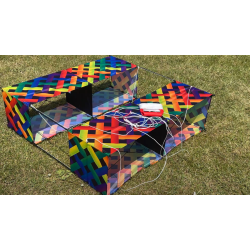 Latawiec HQ Hargrave Box Kite Rainbow Mesh - Sklep z latawcami