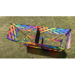 Latawiec HQ Hargrave Box Kite Rainbow Mesh - Sklep z latawcami