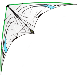 Prism Quantum 2.0 Mylar Blue - Green
