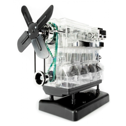 Franzis 4-Cylinder Engine Kit - model silnika