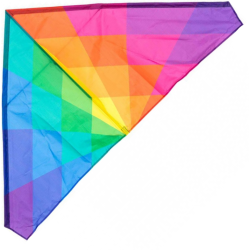 Latawiec HQ Delta Rainbow 140cm - Sklep z latawcami