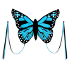 Latawiec Motyl Bella Wolkensturmer - niebieski - Sklep z latawcami