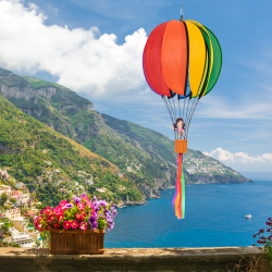 Satorn Balloon 23 GLOBE RAINBOW