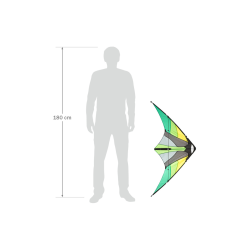 Latawiec HQ Cirrus Emerald - Sklep z latawcami