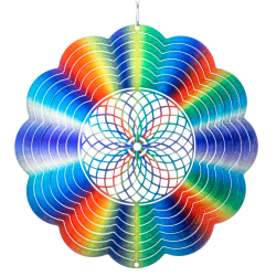 RAINBOW FLOWER ORNAMENT