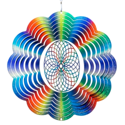 RAINBOW FLOWER ORNAMENT