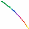 Ogon HQ Fringe Tail Rainbow 7m - Sklep z latawcami