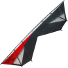 Revolution Supersonic Vented Black-red