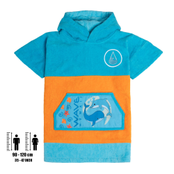 Wave Hawaii Cotton Velours Ponchini Keiko XXS