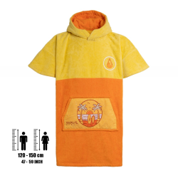Wave Hawaii Cotton Velours Poncho Beach XS