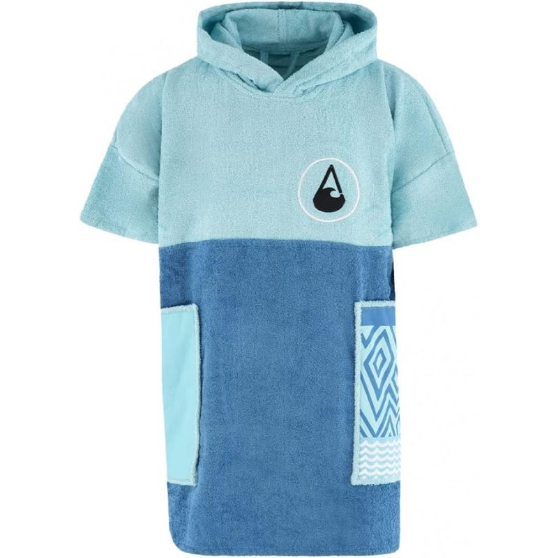 Wave Hawaii Cotton Velours Poncho Maxi XS