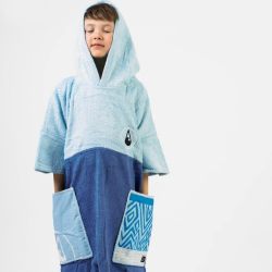 Wave Hawaii Cotton Velours Poncho Maxi XS