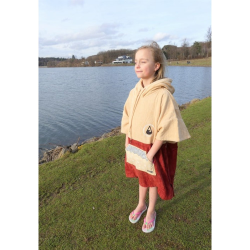 Wave Hawaii Cotton Velours Poncho Dunas XS