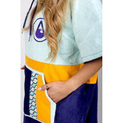 Wave Hawaii Cotton Velours Poncho Maneiro S