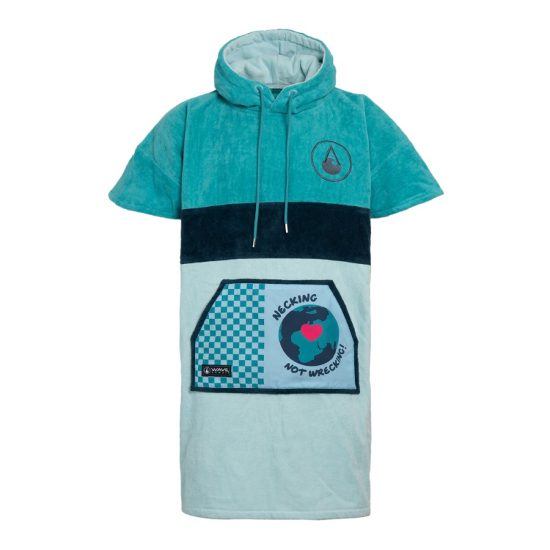 Wave Hawaii Cotton Velours Poncho Cotillo XL