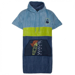 Wave Hawaii Cotton Velours Poncho Kapalua L