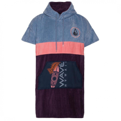 Wave Hawaii Cotton Velours Poncho Kiholo M