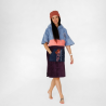 Wave Hawaii Cotton Velours Poncho Kiholo M