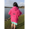 Wave Hawaii Cotton Velours Poncho Pink Wave S