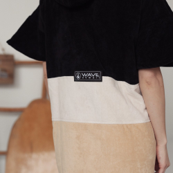 Wave Hawaii Cotton Velours Poncho Safaga M