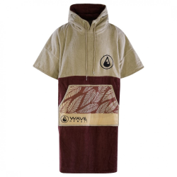 Wave Hawaii Poncho Leevs, Cotton Velours L