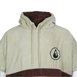 Wave Hawaii Poncho Leevs, Cotton Velours L