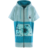 Wave Hawaii Zip Poncho Cotton Flyh M