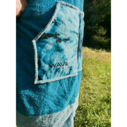 Wave Hawaii Zip Poncho Cotton Flyh M