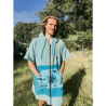 Wave Hawaii Zip Poncho Cotton Flyh M