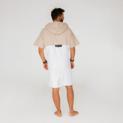 Wave Hawaii Zip Poncho Cotton Fuseta L