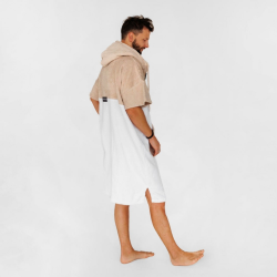 Wave Hawaii Zip Poncho Cotton Fuseta L