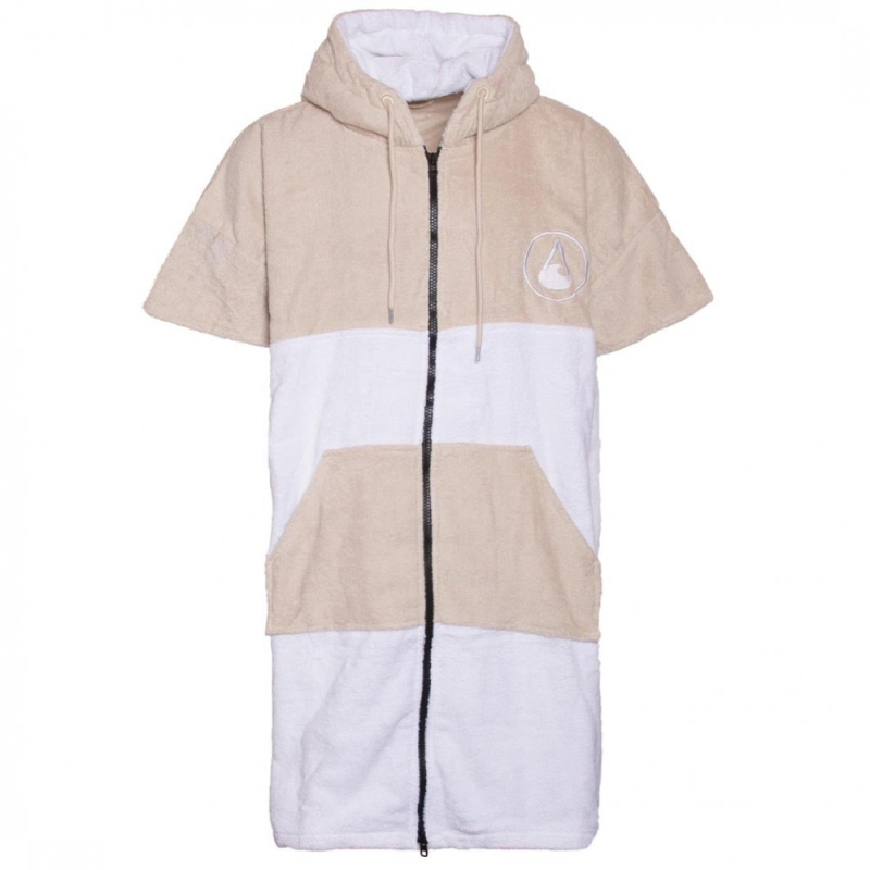 Wave Hawaii Zip Poncho Cotton Fuseta L