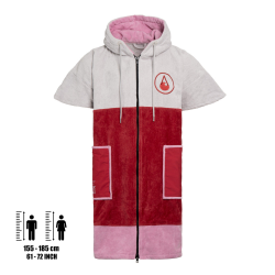 Wave Hawaii Zip Poncho Cotton Velours Phuket M