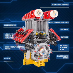 MOC Ferrari V8 - Engine Kit
