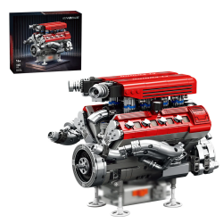 MOC Simulation V-Shaped Eight-Cylinder - Engine Kit