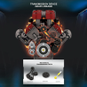 MOC Simulation V-Shaped Eight-Cylinder - Engine Kit