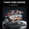 MOC Military Tiger Tank Engine Kit