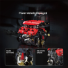 MOC Ferrari V8 DOHC - Engine Kit