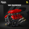 MOC Ferrari V8 DOHC - Engine Kit
