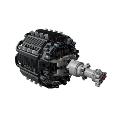MOC  XR-7755-3 36-Cylinder Piston Aviation Engine Kit with Stand