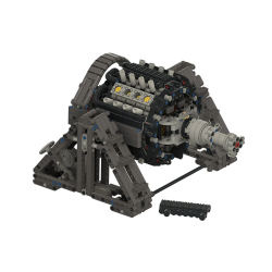 MOC  XR-7755-3 36-Cylinder Piston Aviation Engine Kit with Stand