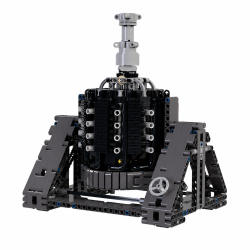 MOC  XR-7755-3 36-Cylinder Piston Aviation Engine Kit with Stand