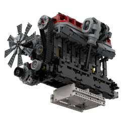 MOC RB-30 Six-Cylinder Four-Stroke Gasoline Engine Kit