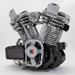 MOC Milwaukee-Eight V-Twin OHV 8V Engine Kit