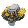 MOC V8 Engine Kit