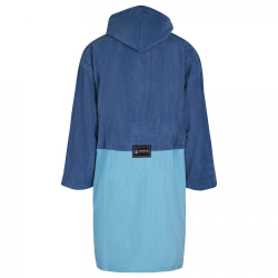 Wave Hawaii Zip Poncho Longsleeve Bleys, Cotton Velours L