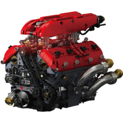MOC Ferrari V8 DOHC - Engine Kit