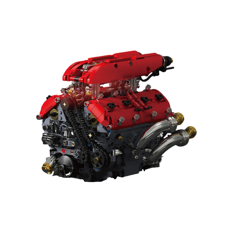 MOC Ferrari V8 DOHC - Engine Kit